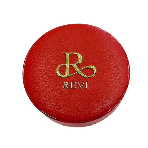 REVI 陶肌ファンデーション　限定レザーコンパクト 赤